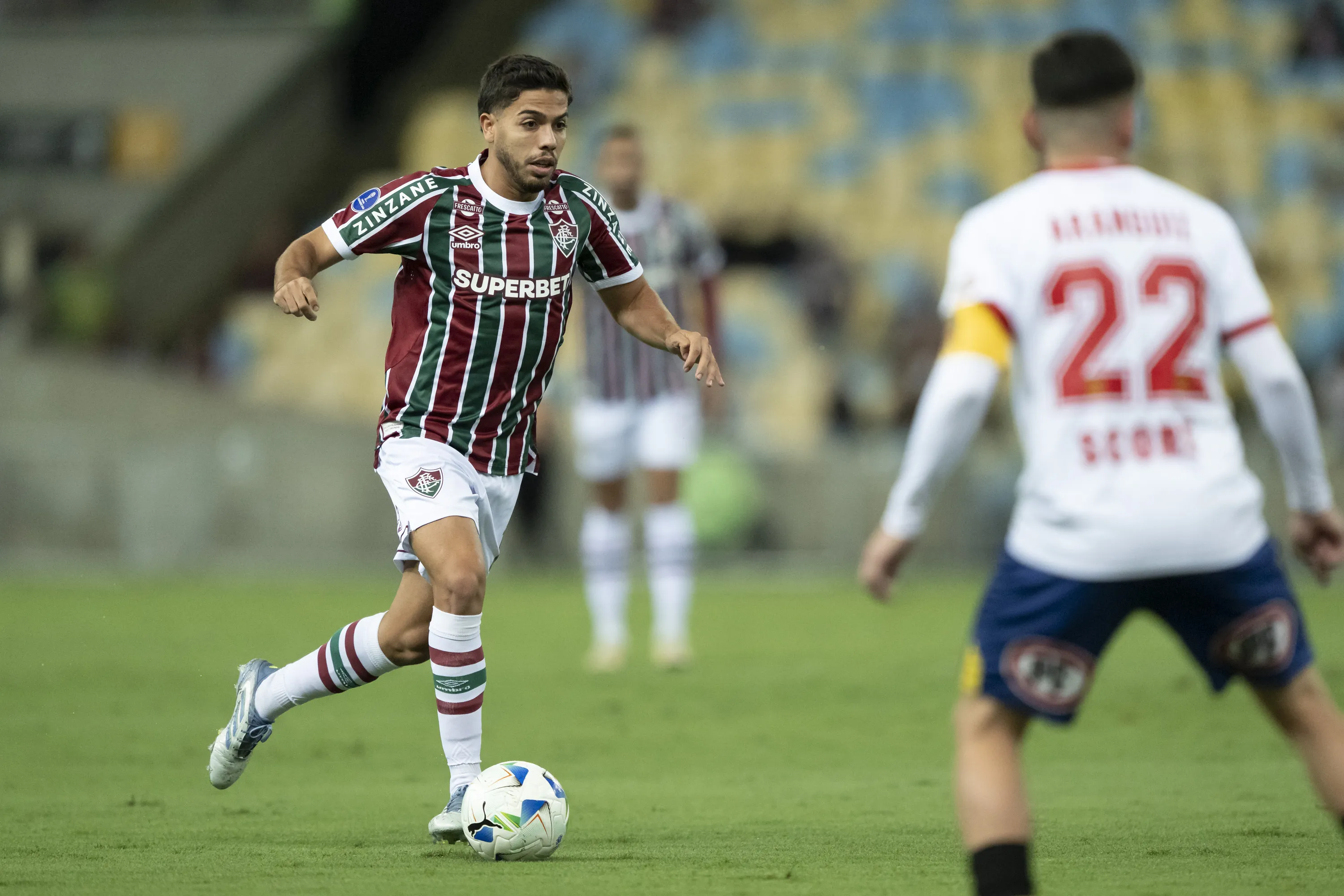 Nonato atuando no Fluminense em 2025 – Foto: Jorge Rodrigues/AGIF