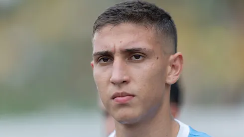 Monsalve jogador do Gremio durante partida contra o Ypiranga no estadio Colosso da Lagoa pelo campeonato Gaucho 2025.