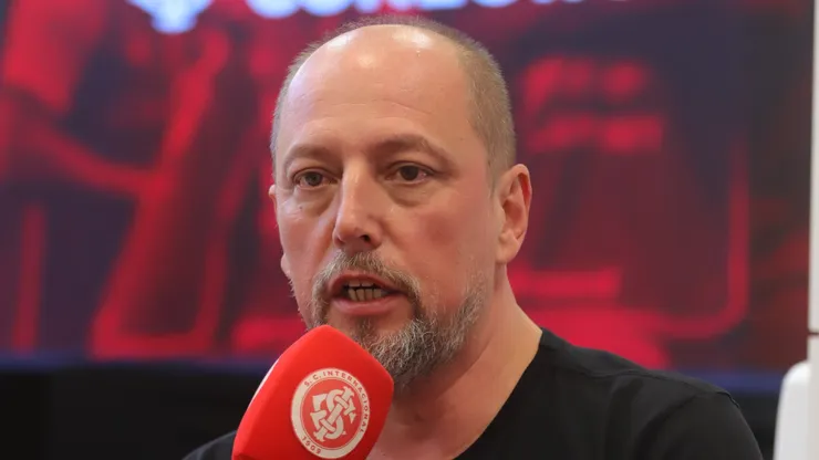 Alessandro Barcellos, presidente do Internacional, em entrevista (Imagem: Fredd Colorado/ Internacional)