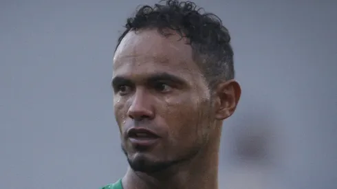 Goleiro Bruno Fernandes jogador do Boa Esporte durante partida no Estafio Melao. Foto: Thomas Santos/AGIF