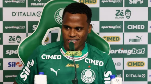 Jhon Arias estreará pelo Verdão. Foto: Cesar Greco/Palmeiras
