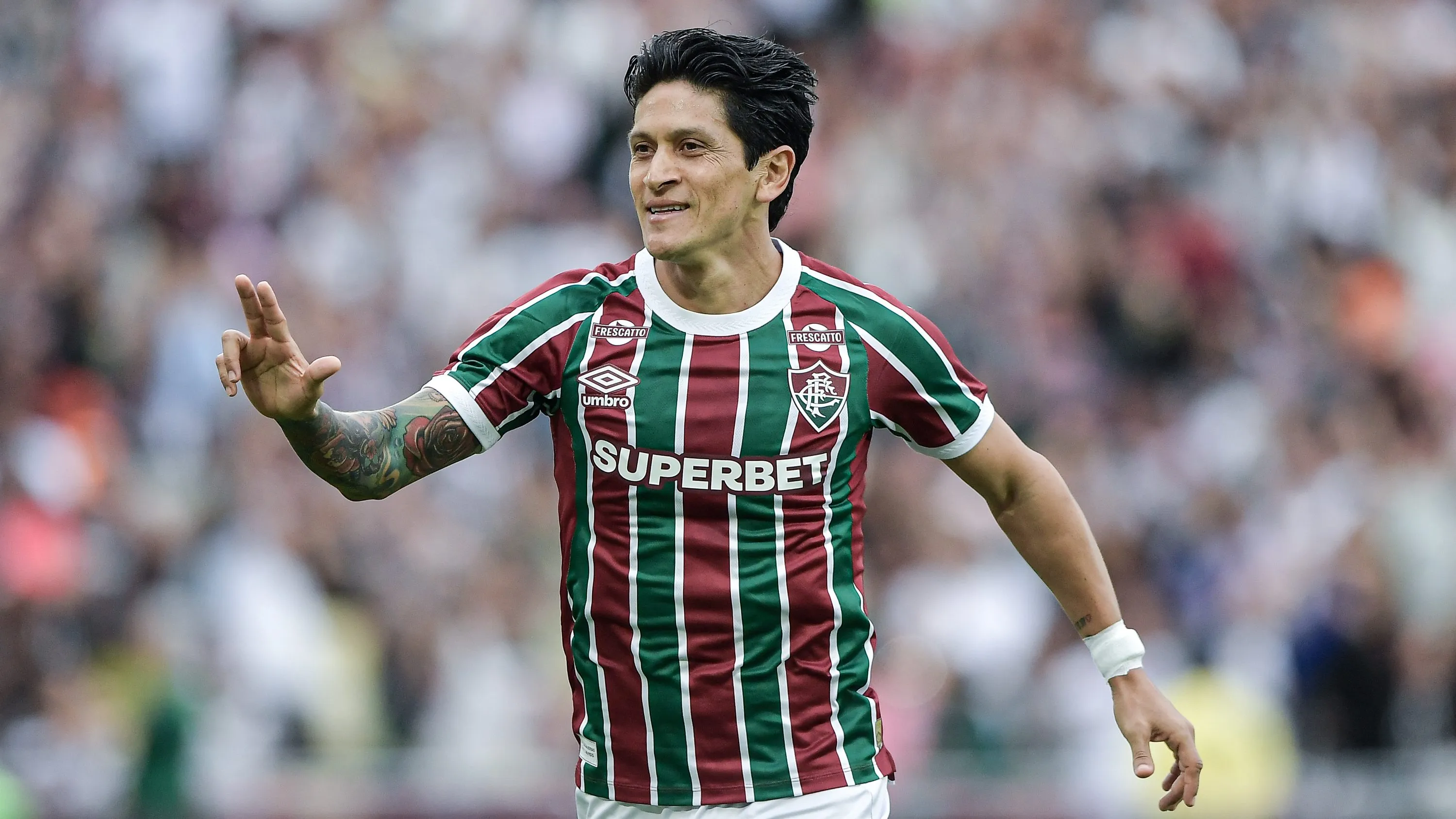 Cano, atacante do Fluminense. Foto: Thiago Ribeiro/AGIF
