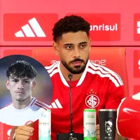 Matheus Bahia é sincero e projeta disputa com Bernabei no Internacional