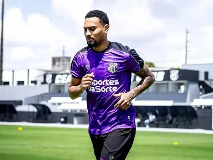 Novo reforço, atacante Wendel Silva já treina no Ceará