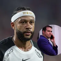 Marcelo Paz projeta renovação de Memphis Depay com o Corinthians