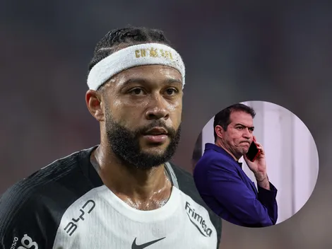 Marcelo Paz projeta renovação de Memphis Depay com o Corinthians