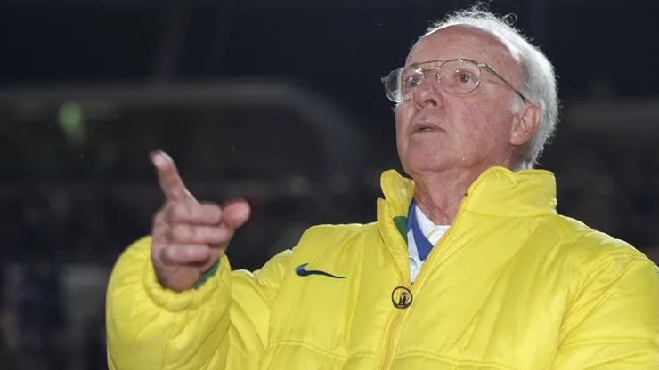 Zagallo, um dos principais técnicos da história da Seleção Brasileira. Créditos: Mark Thompson /Allsport