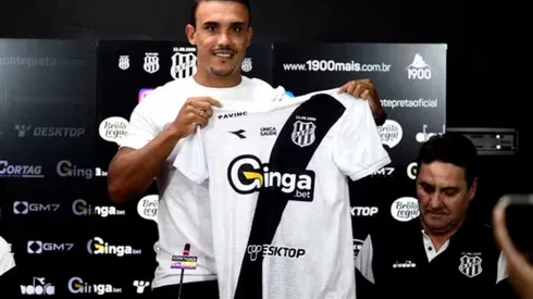 William Pottker, novo reforço da Ponte Preta. Foto: Marcos Ribolli/ PontePress