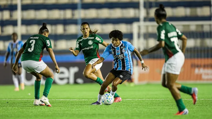 Palmeiras vence mais uma partida no Brasileirão Feminino - Foto: ANGELO PIERETTI/GRÊMIO FBPA