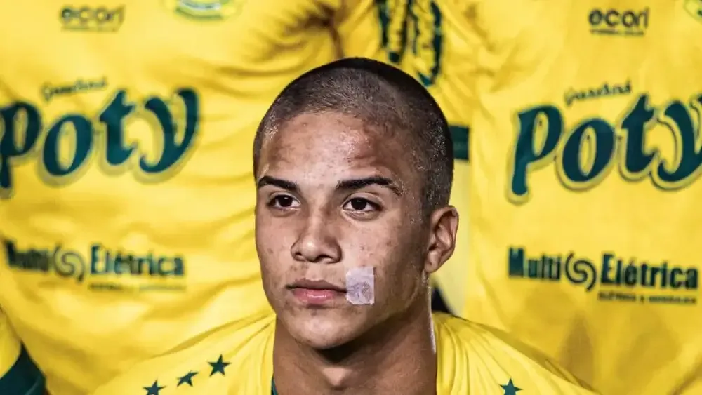 Cristian Araújo, grande promessa do Mirassol (Imagem: Pedro Zacchi/ Mirassol)