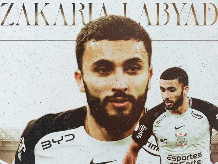 Corinthians anuncia oficialmente a contratação de Zakaria Labyad