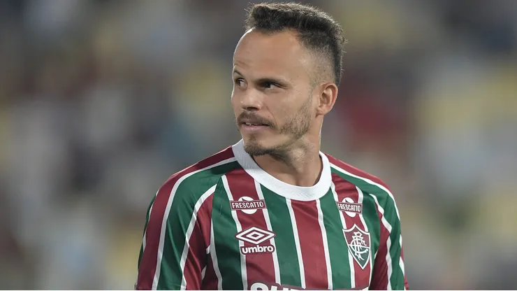 Rene jogador do Fluminense durante partida contra o Ceara no estadio Maracana pelo campeonato Brasileiro A 2025. Foto: Thiago Ribeiro/AGIF