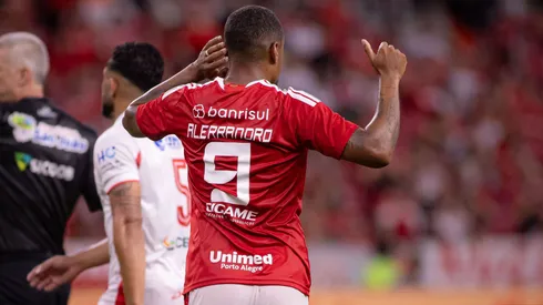 Alerrandro, atacante do Internacional. Foto: Maxi Franzoi/AGIF