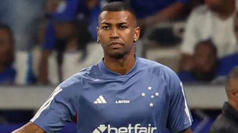 Walace durante confronto entre Cruzeiro e Juventude no Brasileirão de 2024.