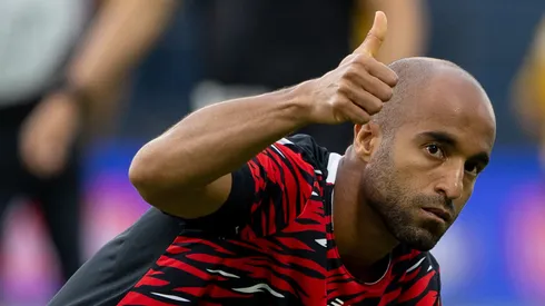 Lucas Moura comenta gol do São Paulo contra o Bragantino