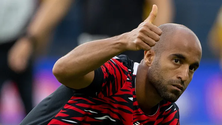 Lucas Moura comenta gol do São Paulo contra o Bragantino