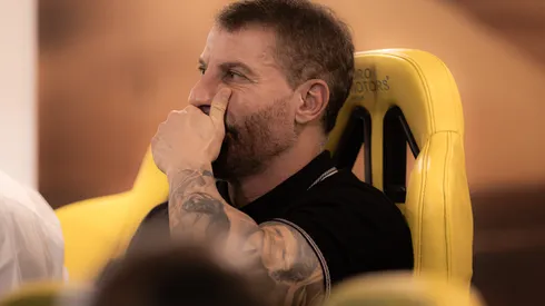 Pedrinho Presidente do Vasco durante chegada da equipe para partida contra o Vasco no estadio Jose Maria de Campos Maia pelo campeonato Brasileiro A 2026. Foto: Vinicius Silva/AGIF