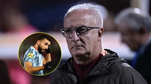Dorival Jr. técnico do Corinthians durante partida contra o Portuguesa/ Zakaria Labyad, do Ajax, comemora a marcação do primeiro gol de sua equipe na partida durante a Copa dos Países Baixos (Imagem: Marcello Zambrana/AGIF/ Dean Mouhtaropoulos/Getty Images)