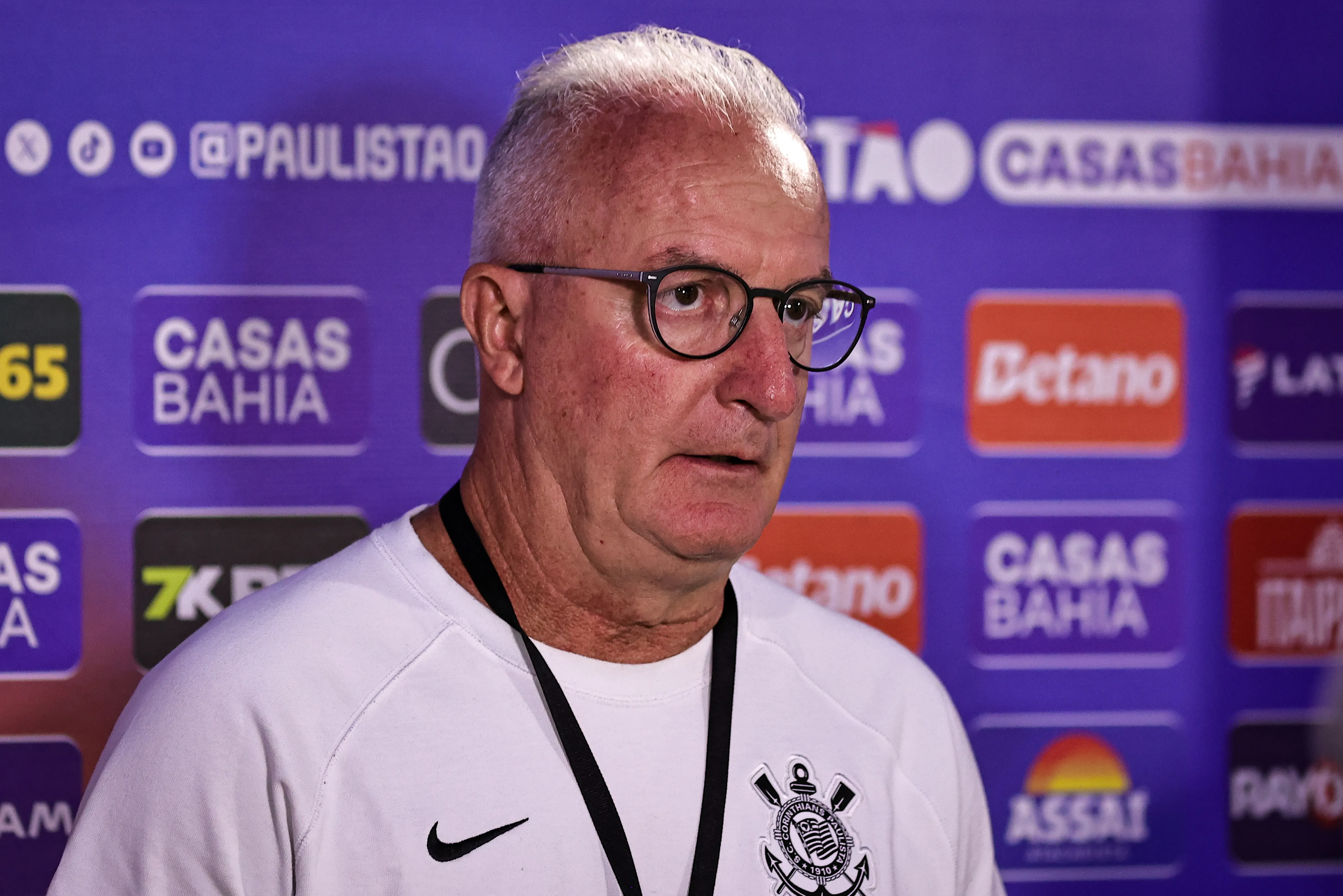SP – SAO BERNARDO DO CAMPO – 15/02/2026 – PAULISTA 2026, SAO BERNARDO X CORINTHIANS –  Dorival Jr tecnico do Corinthians durante partida contra o Sao Bernardo no estadio Primeiro de Maio pelo campeonato Paulista 2026. Foto: Fabio Giannelli/AGIF