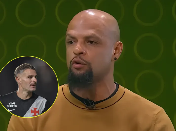 Felipe Melo critica Vegetti após curtida em demissão de Diniz no Vasco