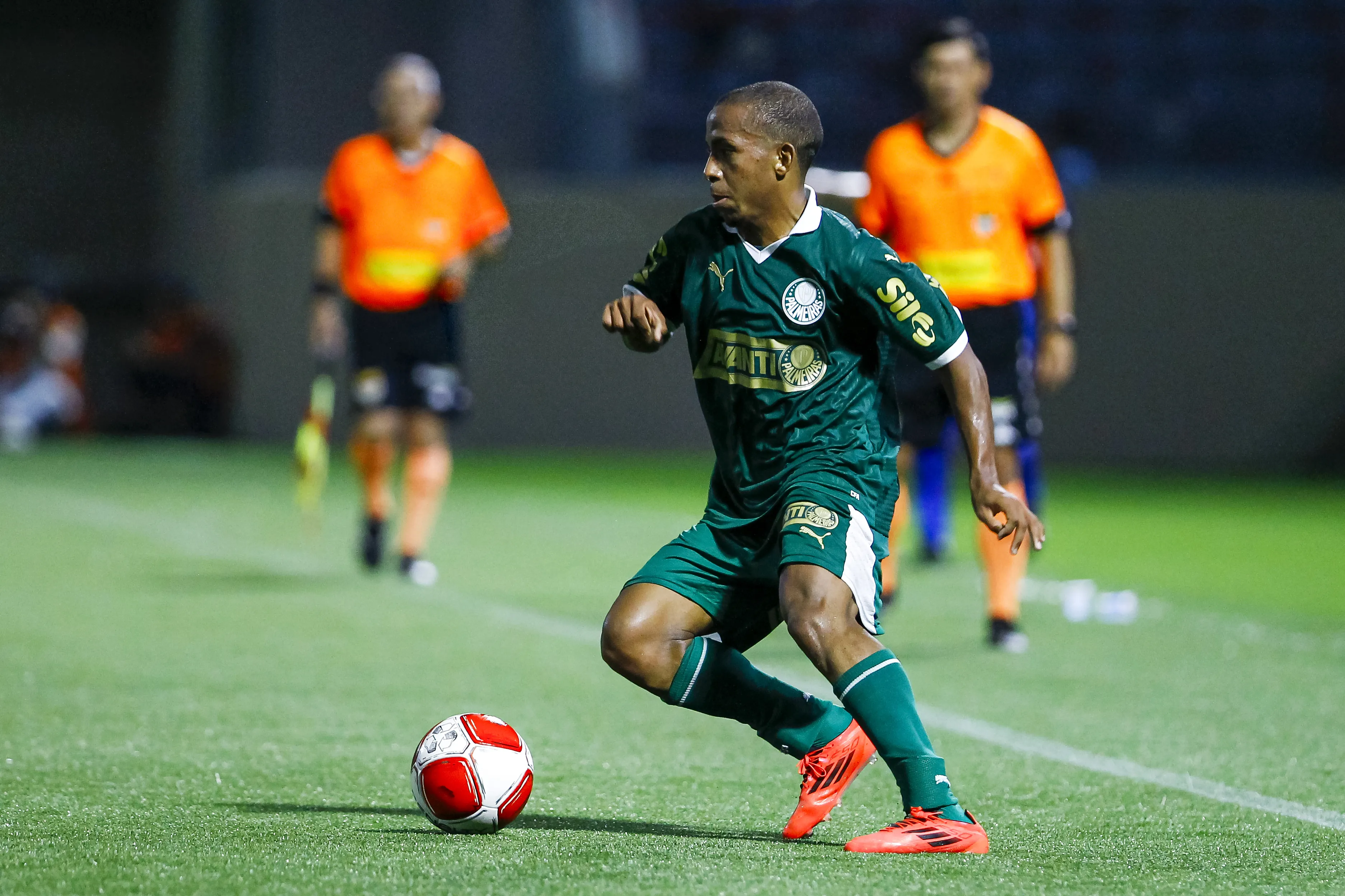 Sorriso atuando na Copa São Paulo de Futebol Júnior em 2025 – Foto: Marco Miatelo/AGIF