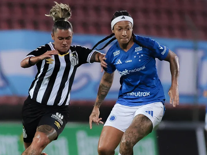 Cruzeiro e Santos empatam por 1 a 1 pelo Brasileirão