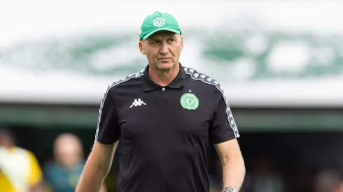 Gilmar Dal Pozzo tecnico do Chapecoense durante partida contra o Brusque no estadio Arena Conda pelo campeonato Catarinense 2026. Foto: Liamara Polli/AGIF