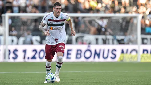 Nino jogador do Fluminense durante partida contra o Vasco no estadio Engenhao pelo campeonato Brasileiro A 2023.