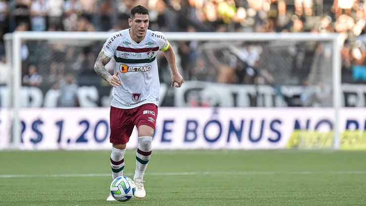 Nino jogador do Fluminense durante partida contra o Vasco no estadio Engenhao pelo campeonato Brasileiro A 2023.