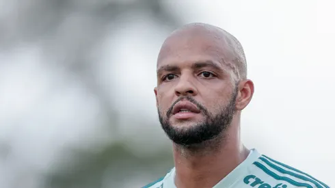 SP – Sao Paulo – 22/02/2018 – Treino do Palmeiras -Felipe Melo durante treino do Palmeiras no CT Academia de Futebol. Foto: Marcello Zambrana/AGIF