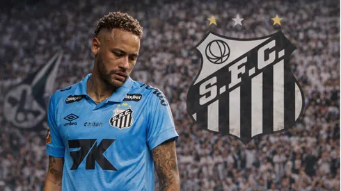 Neymar pode deixar o Santos e se aposentar ao final da temporada. Foto: Gerada por IA