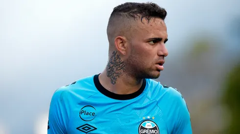 Luan jogador do Gremio durante partida contra o Vasco no estadio Sao Januario pelo campeonato Brasileiro A 2018.