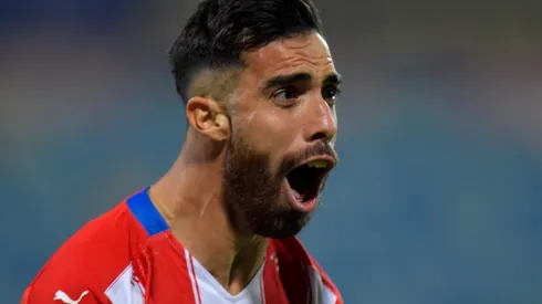 Gabriel Ávalos, jogador do Independiente-ARG e da Seleção do Paraguai