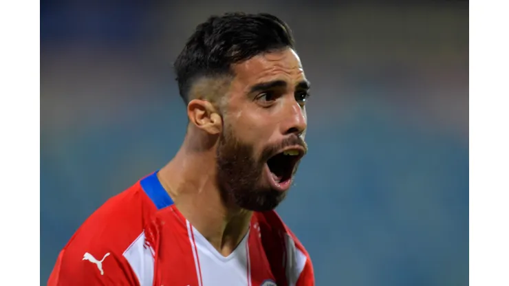 Gabriel Ávalos, jogador do Independiente-ARG e da Seleção do Paraguai
