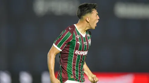 Rubén Lezcano, com a camisa do Fluminense