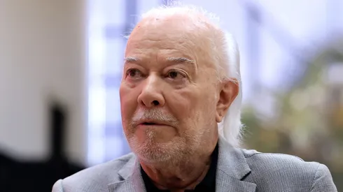 Harry Massis Junior durante apresentação oficial de Rafinha como gerente esportivo do São Paulo em coletiva de imprensa realizada no CT Barra Funda. Foto: Marcello Zambrana/AGIF