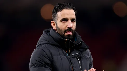 Ruben Amorim em partida pelo Manchester United. (Photo by Carl Recine/Getty Images)