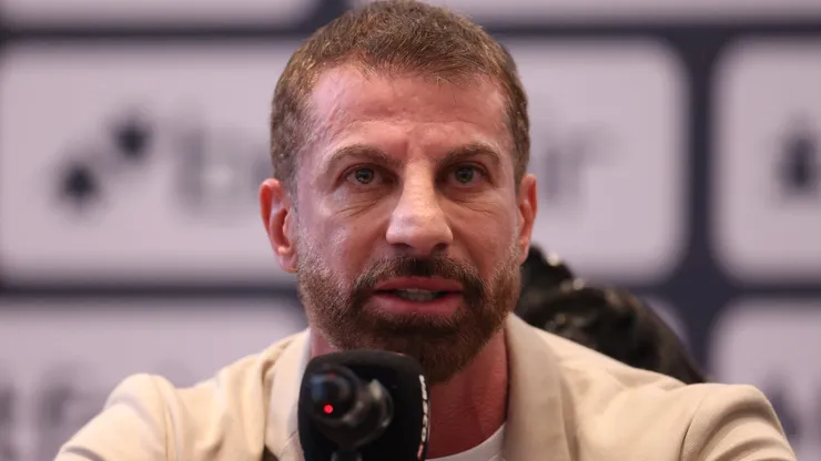 Pedrinho, presidente do Vasco. Foto: Lucas Figueiredo/Getty Images