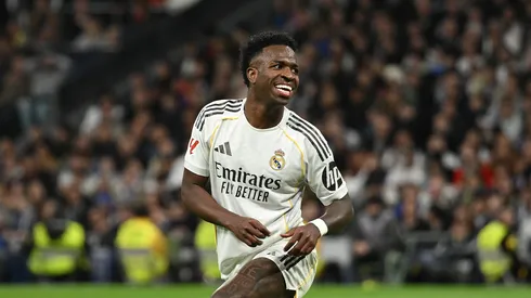 Vinícius Júnior pelo Real Madrid. (Photo by Denis Doyle/Getty Images)