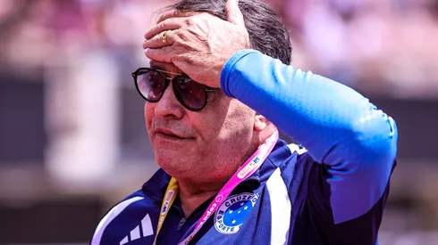 Pedro Lourenco gestor da SAF do Cruzeiro durante partida contra o Sao Paulo no estadio Pacaembu pelo campeonato Copa Sao Paulo Junior 2026. Foto: Fabio Giannelli/AGIF