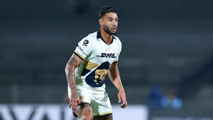 Nathan Silva pelo Pumas. (Photo by Manuel Velasquez/Getty Images)