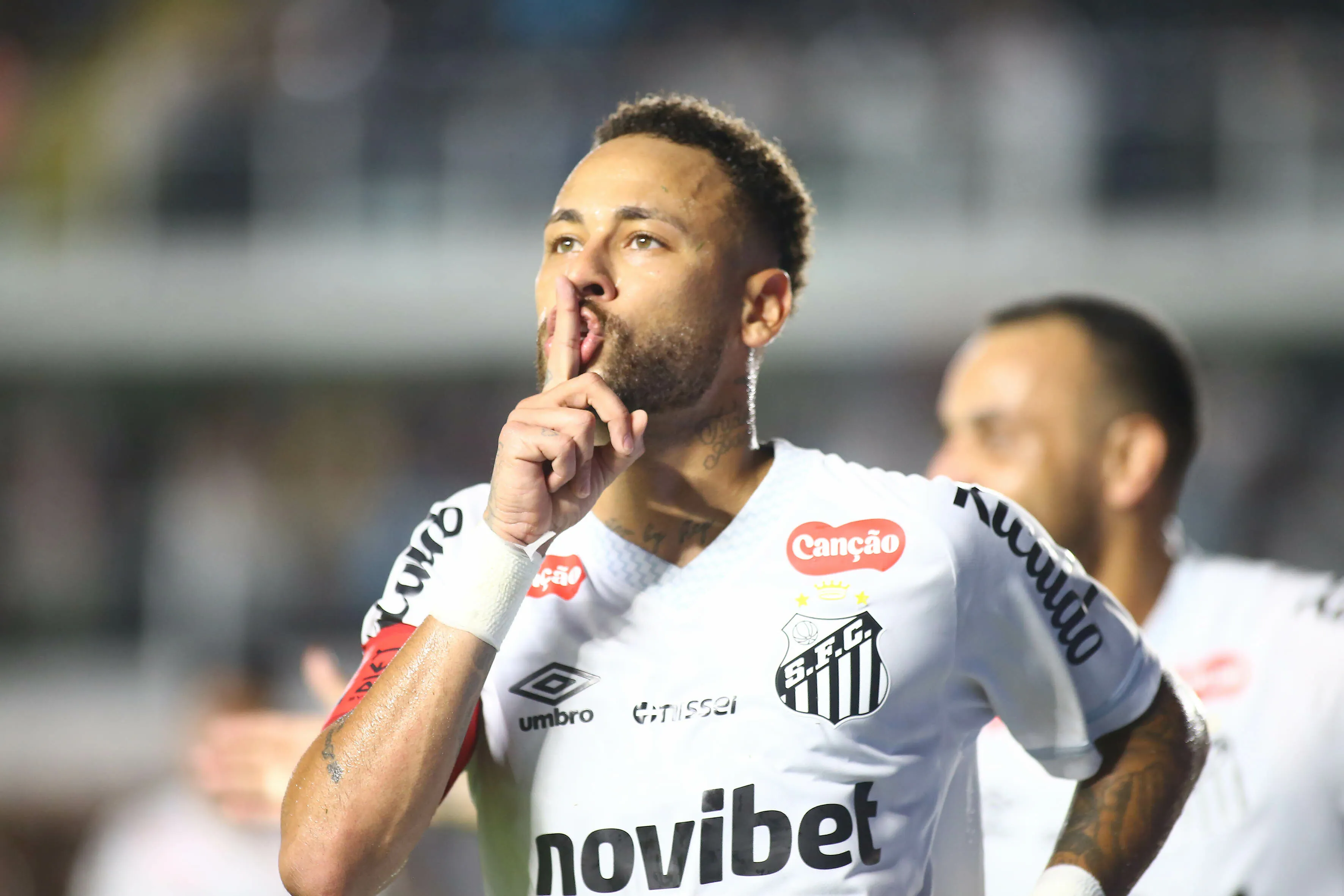 Neymar decidiu o jogo para o Santos – Foto: Mauricio De Souza/AGIF.