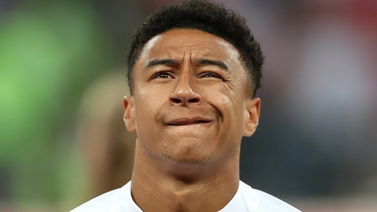 Lingard durante partida pela Inglaterra na Copa do Mundo de 2018.
