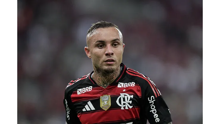 RJ - RIO DE JANEIRO - 21/05/2025 - COPA DO BRASIL 2025, FLAMENGO X BOTAFOGO-PB - Everton Cebolinha jogador do Flamengo durante partida contra o Botafogo-PB no estadio Maracana pelo campeonato Copa Do Brasil 2025. Foto: Thiago Ribeiro/AGIF