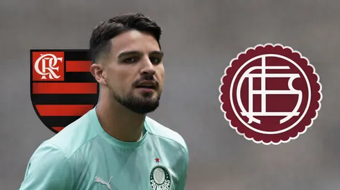 Flaco Lopez reagiu a vitória do Lanús sobre o Flamengo. Foto: Gilson Lobo/AGIF – Gerada por IA