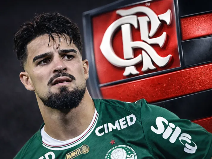 Flamengo vê Flaco, do Palmeiras, celebrar título do Lanús
