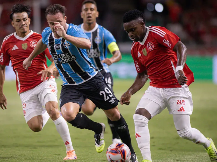 GreNal 540: IA prevê Grêmio x Internacional terminando empatado