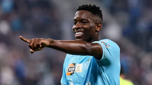 Luiz Henrique, do Zenit, comemora seu gol durante a partida da Premier League Russa entre FC Zenit Saint Petersburg e FC Akron Tolyatti em 6 de dezembro de 2025 na Gazprom Arena em São Petersburgo, Rússia. São Petersburgo Rússia PUBLICATIONxNOTxINxFRA Copyright: xMikexKireevx originalFilename: kireev