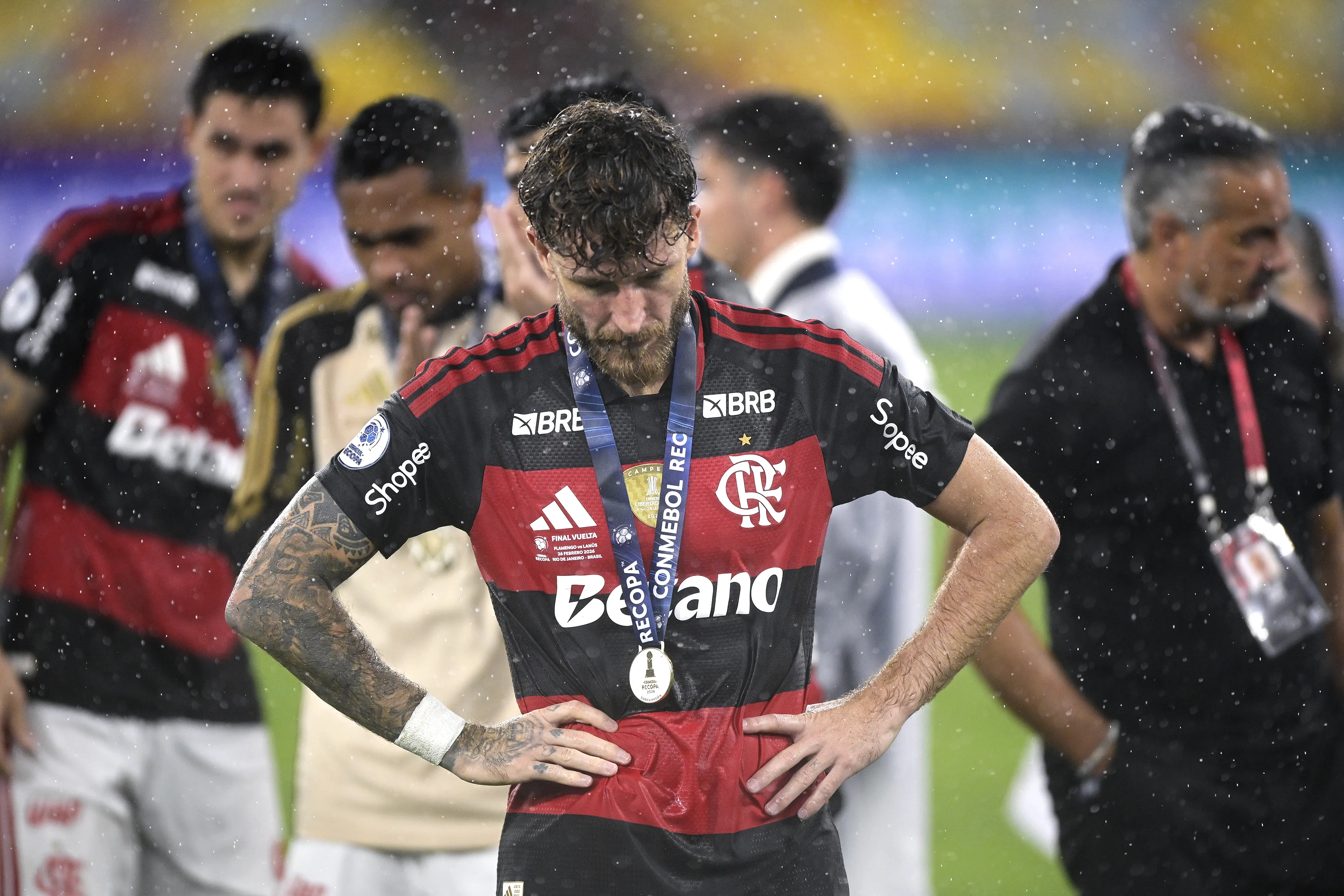 Flamengo perdeu a Recopa – Foto: Alexandre Loureiro/AGIF.