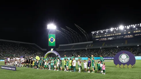 Palmeiras x Fluminense na Arena Barueri. Foto: Cesar Greco/Palmeiras